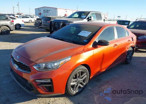 2021 Kia Forte Gt-Line from USA, damaged, VIN 3KPF34AD2ME293536
